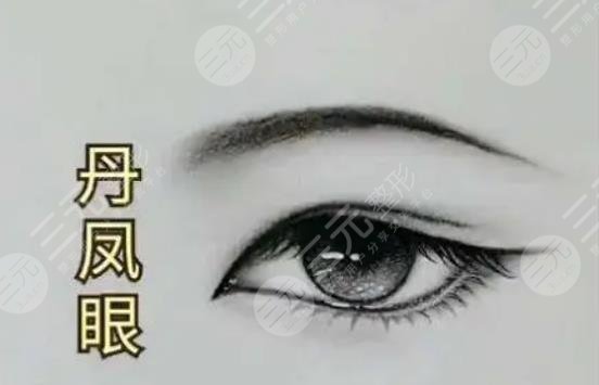 古代丹凤眼双眼皮图片图片